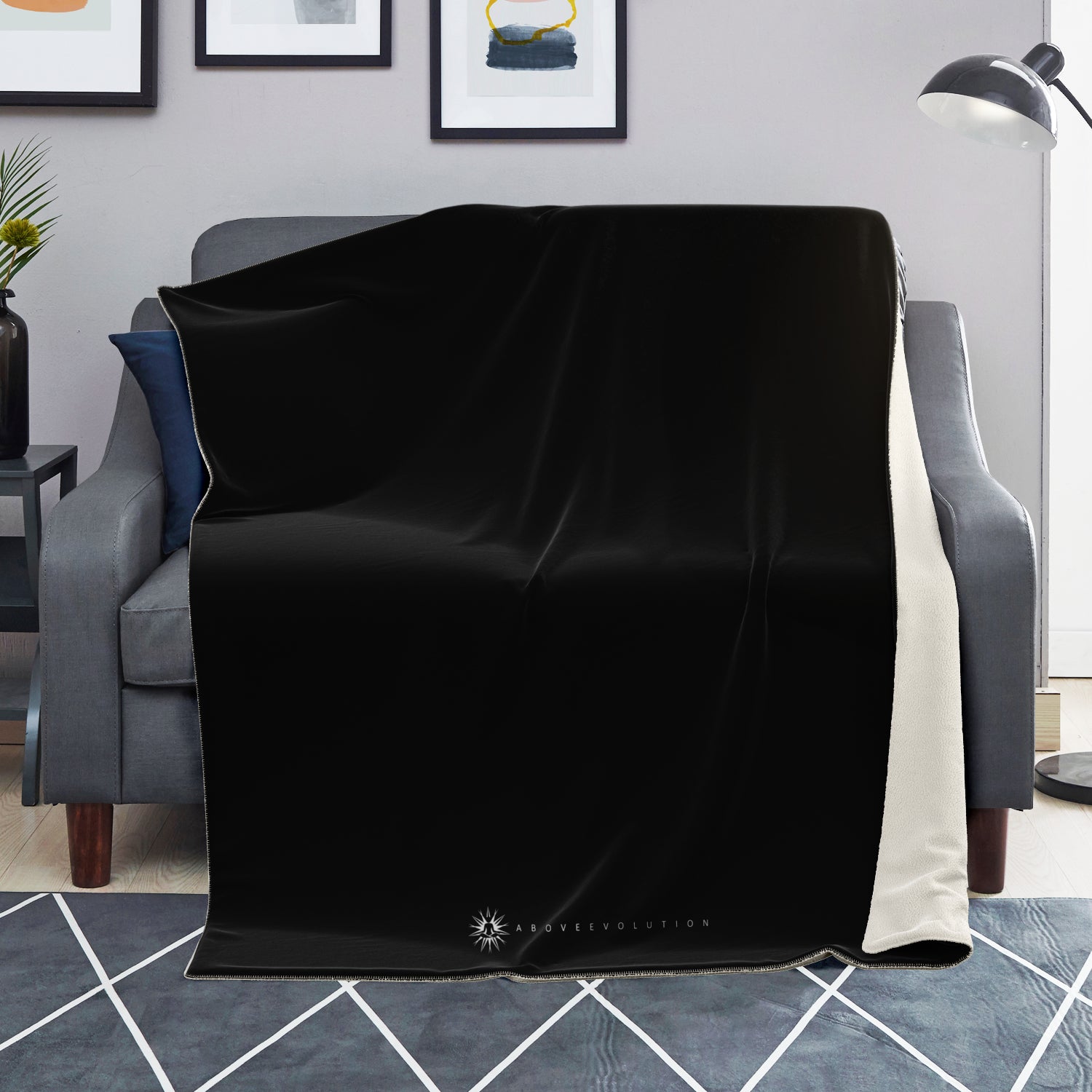 SADA Supersoft Microfleece Blanket - Black