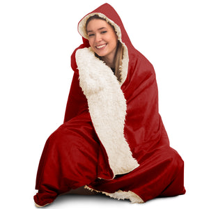 SADA Hooded Blanket - Red