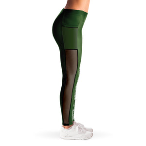 ARDA Mesh Active leggings - Green