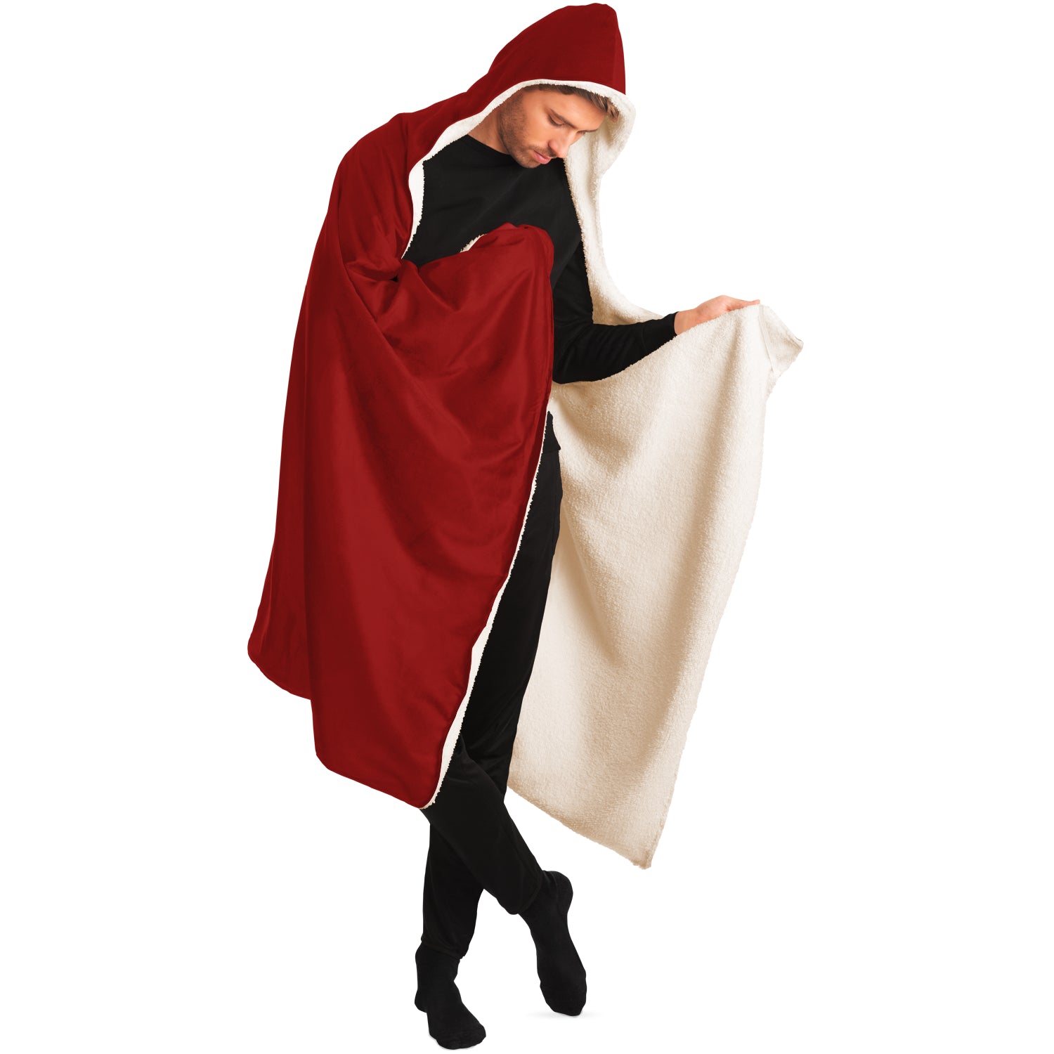 SADA Hooded Blanket - Red