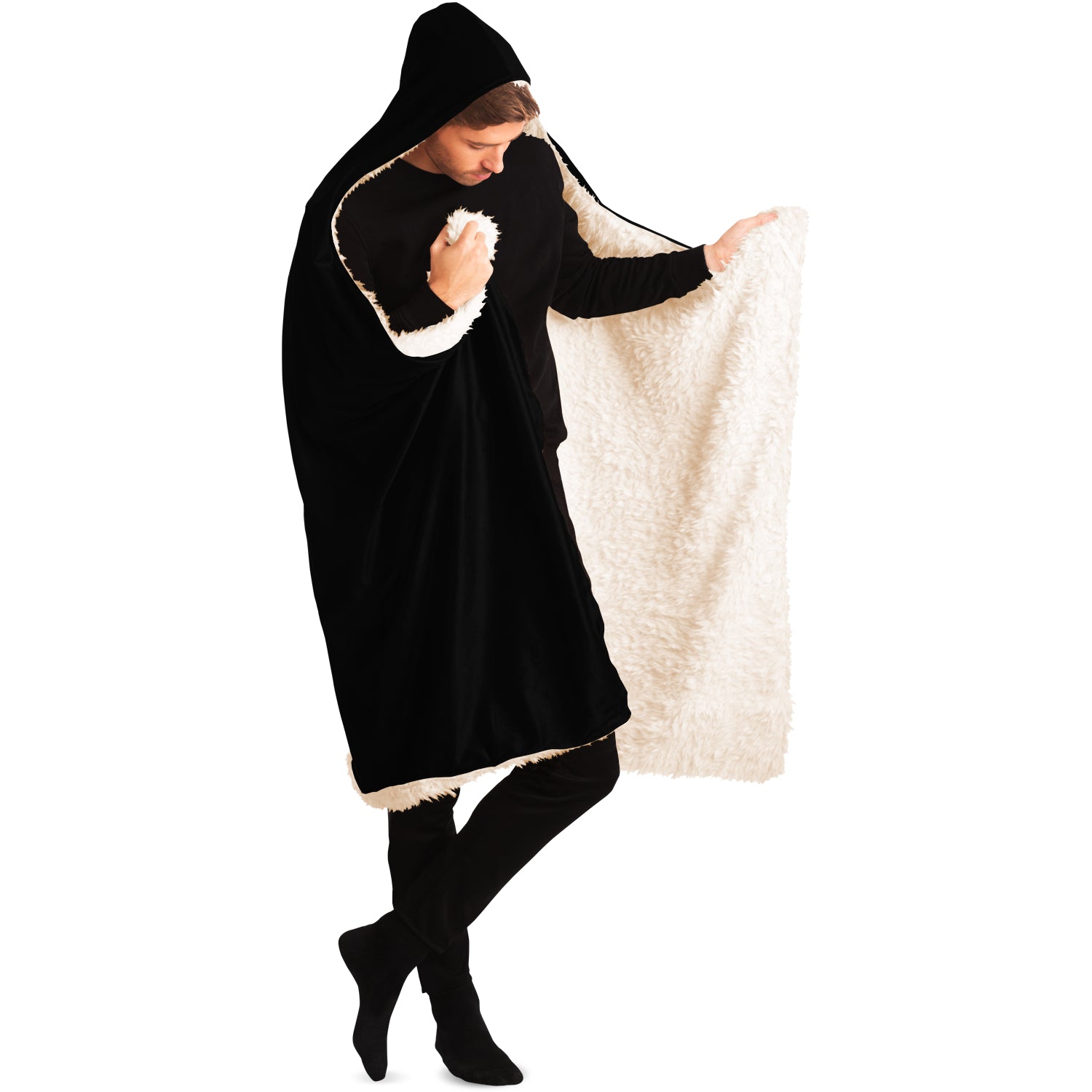 SADA Hooded Blanket - Black