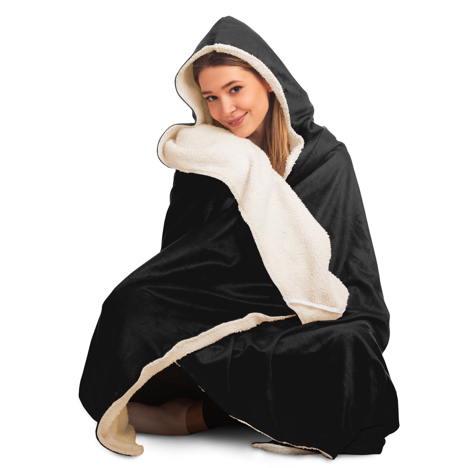 SADA Hooded Blanket - Black